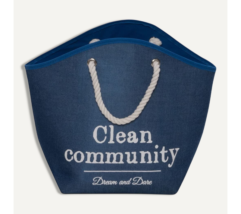 Sac À Linge De Grotte Pour Animaux Bleu