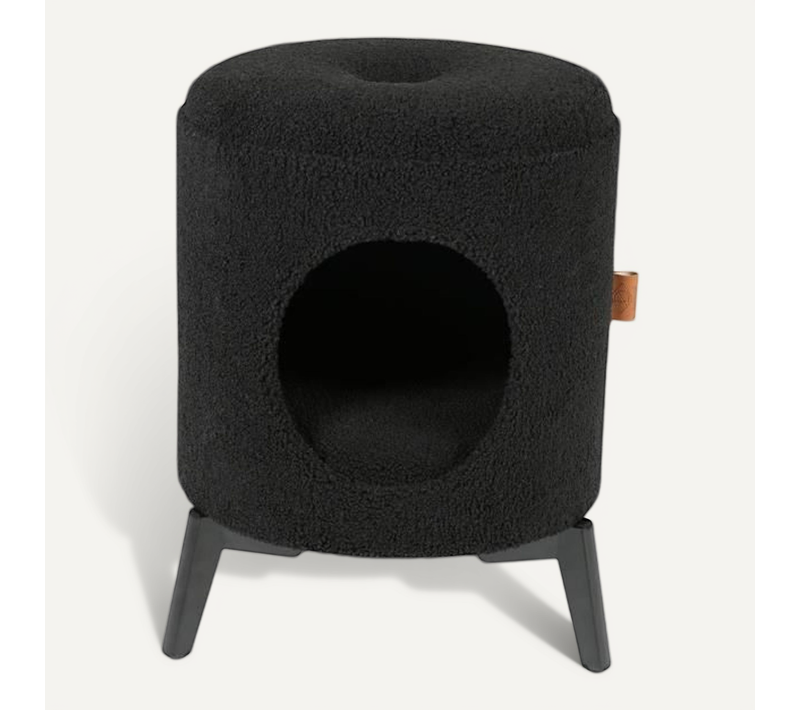 Maison Jean - Noir - 35 X 35 X 48 Cm - 3,75 Kg - Pour Chat