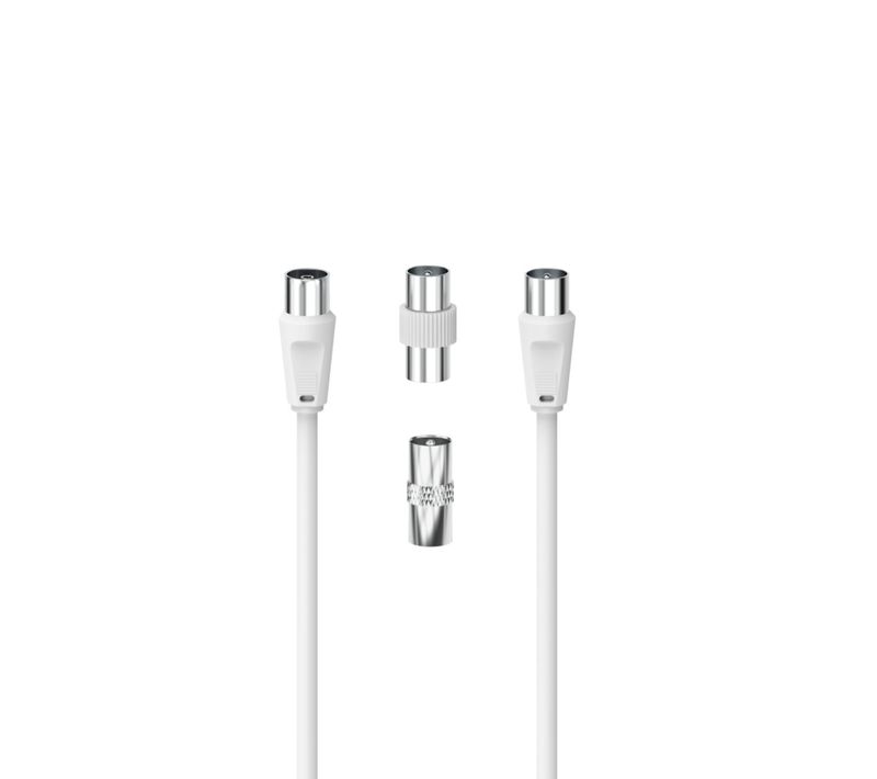 Kit de raccordement d'antenne HAMA CABL COAX MF 5M + 2 ADAPT.