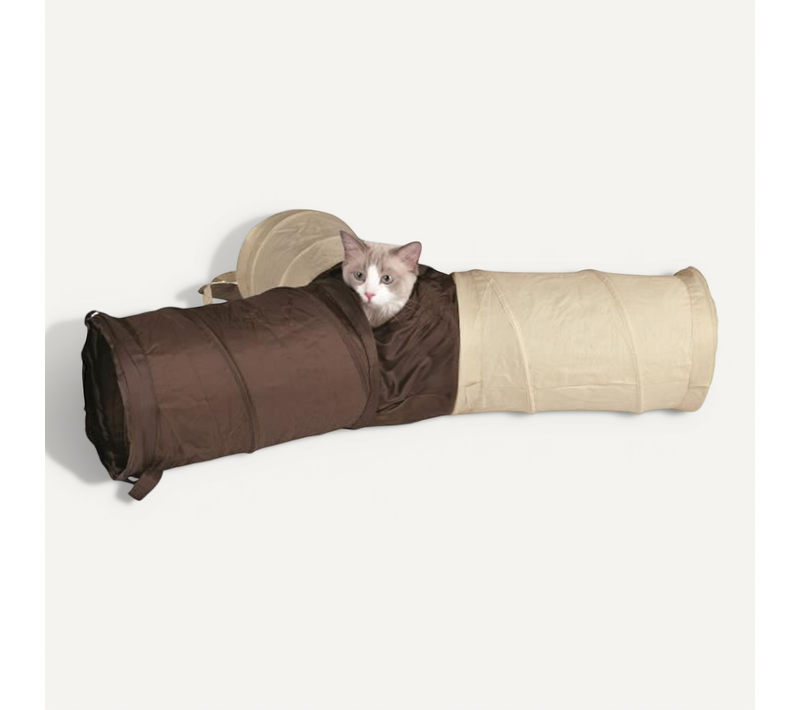 Tunnel De Jeu Nylon - Pour Chat