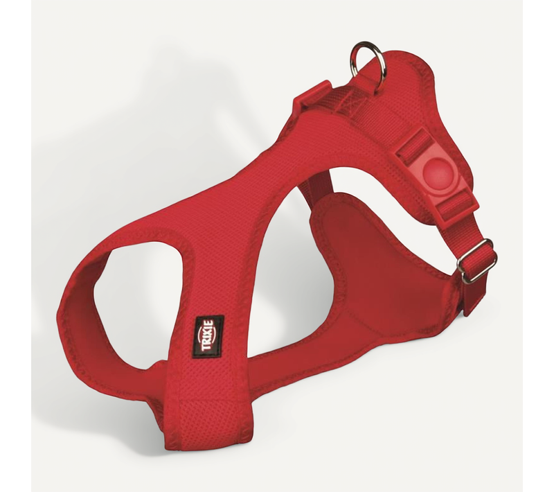 Harnais Soft Xxs-xs : 25 À 35cm Rouge Pour Chien - Tri16243