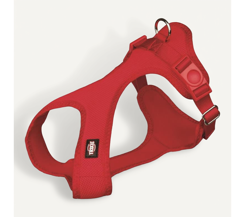 Harnais Soft S : 33 À 50 cm Rouge Pour Chien