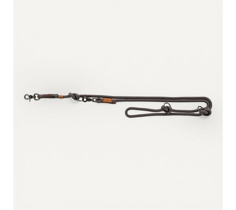 Laisse Réglable Pour Chiens Be Nordic Gris Foncé L-xl 2 M