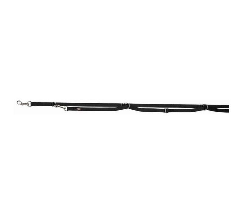 Laisse Réglable Premium - Extra Longue - Xs–s: 3 M - 15 Mm - Noir