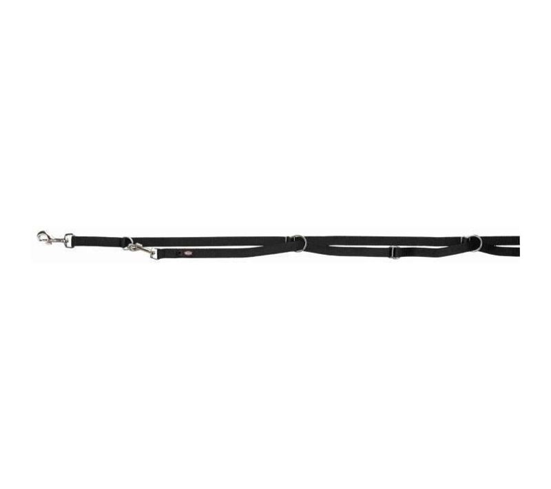 Laisse Réglable Premium - Extra Longue - M-l: 3m - 20mm - Noir