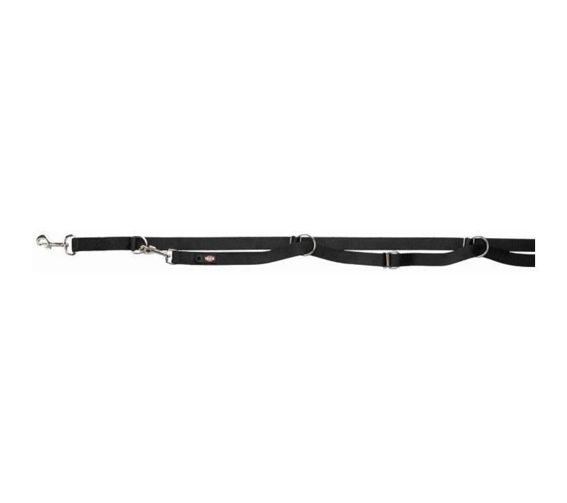 Laisse Réglable Premium - Extra Longue - L-xl: 3m - 25mm - Noir