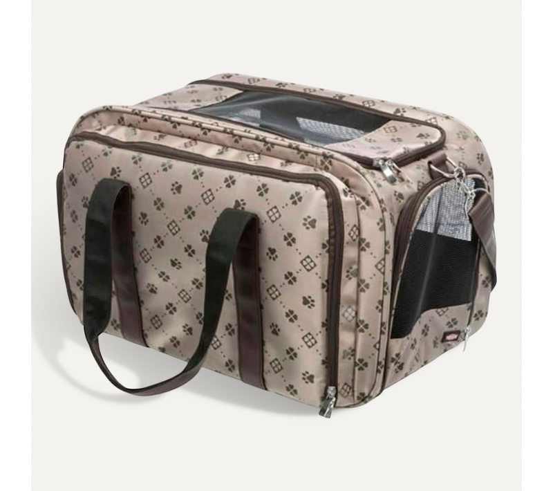 Cage De Transport Pour Chien "maxima" Polyester 33 X 32 X 54 Cm