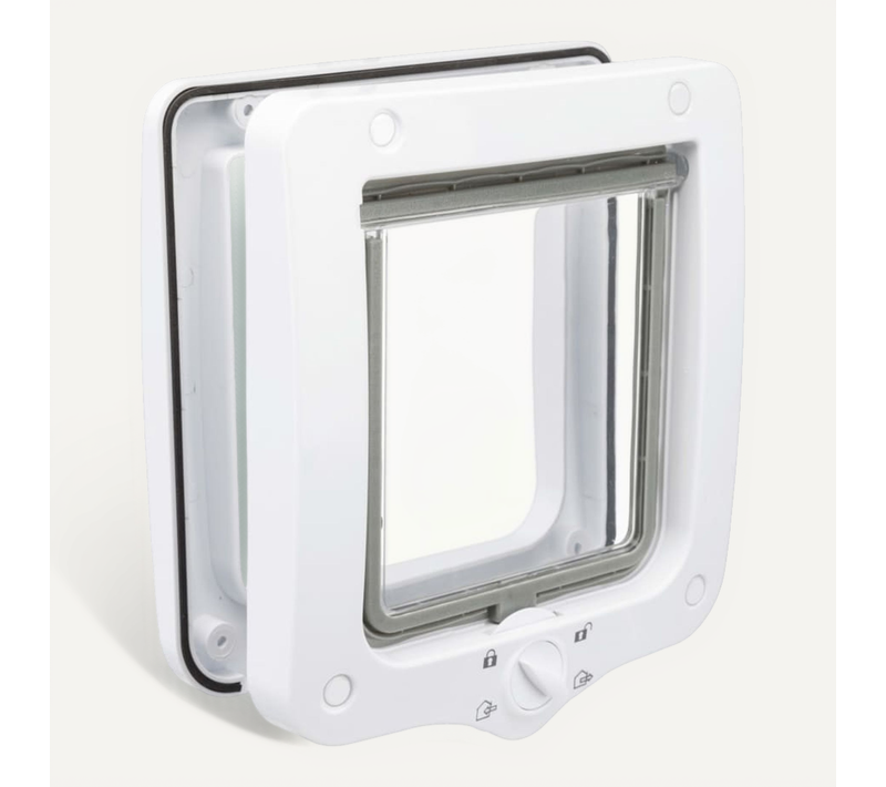 Chatière À 4 Modes Blanc
