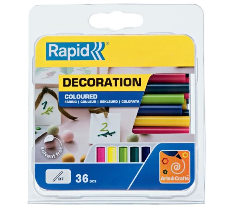 Bâtons De Colle Colorée 7 Mm
