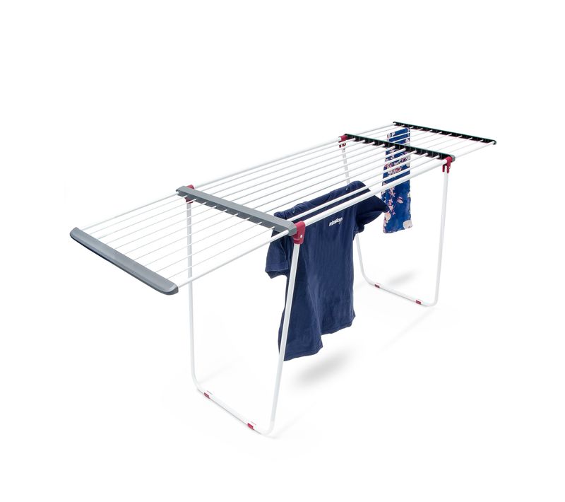 Séchoir à Linge Sur Pied Rétractable