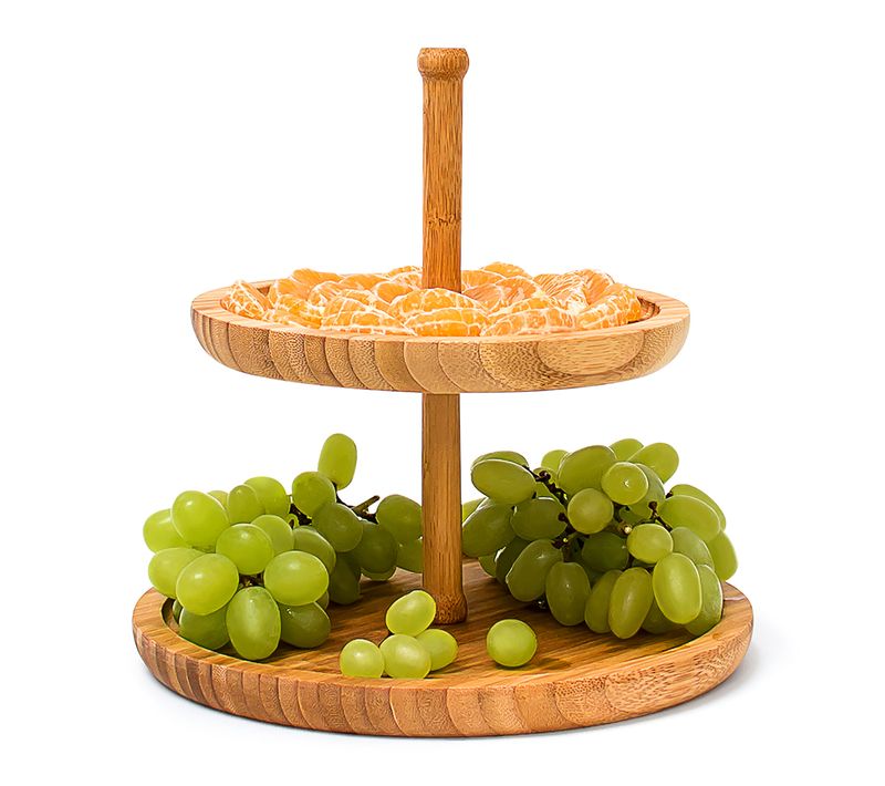 Présentoir Étagère En Bambou Cuisine