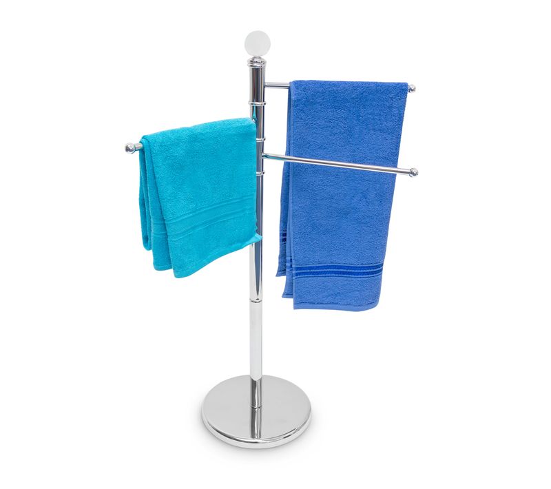 Porte-serviettes Sur Pied Métal