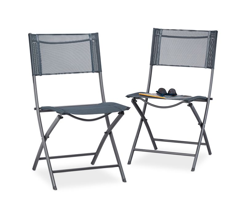 Chaise De Jardin Lot De 2 Pliable