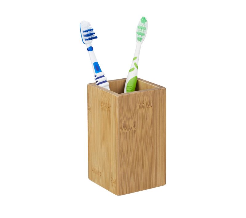 Lot De 4 Gobelets Brosse à Dents Bambou