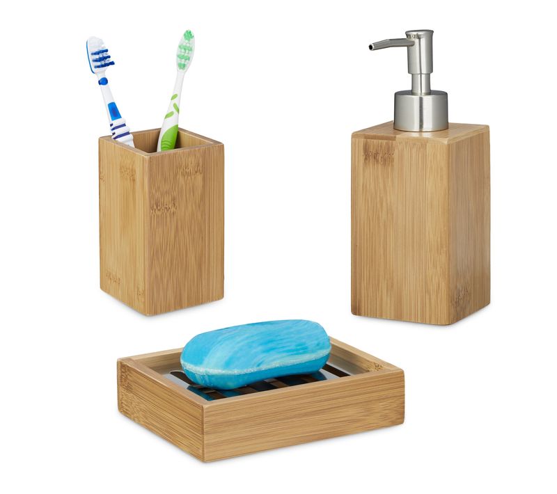 Ensemble De 3 Accessoires De Bain