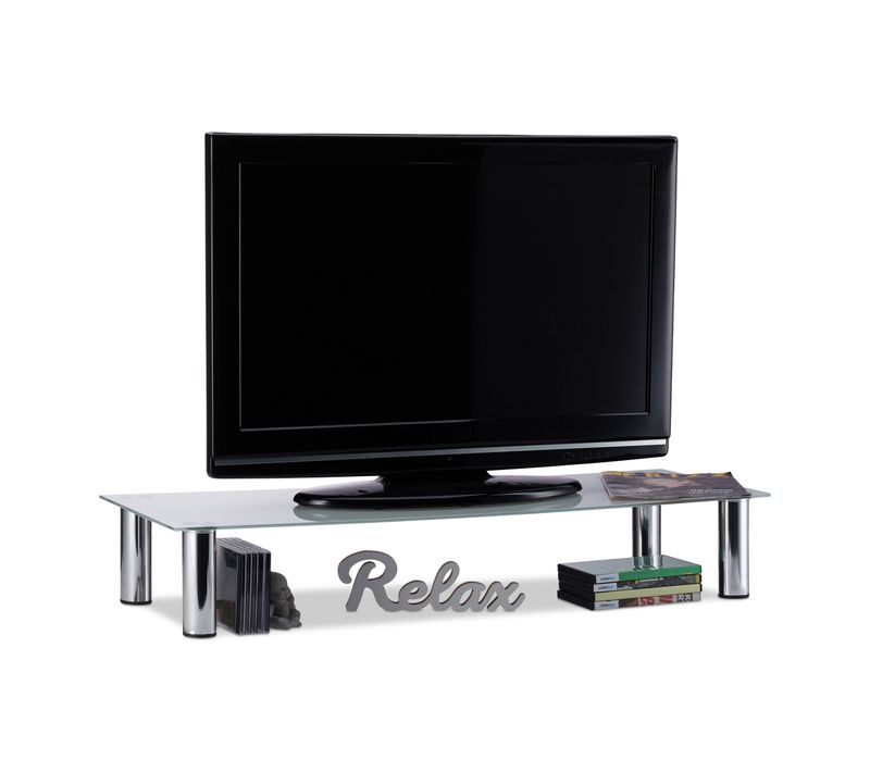 Table TV En Verre