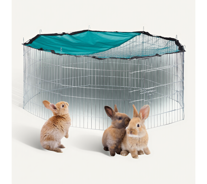 Cage Extérieur Lapin XL Avec Filet