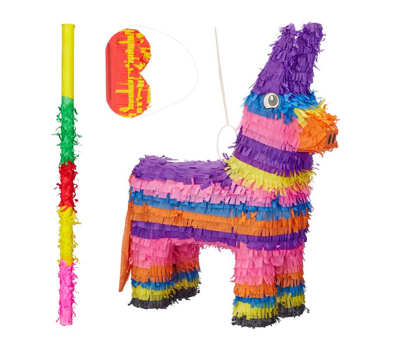Ensemble De 3 Piñatas Âne