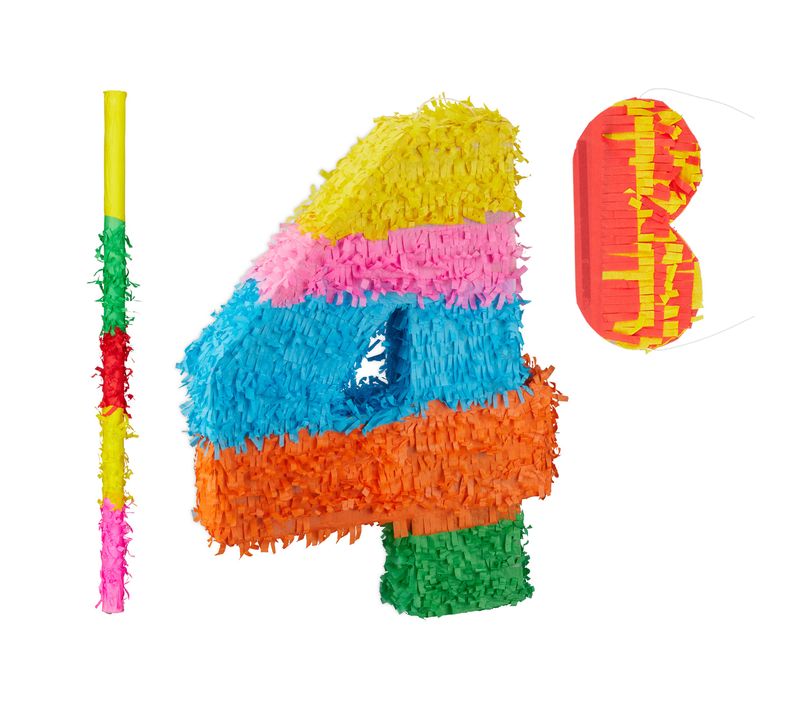 Ensemble De 3 Pinatas Numéro 4