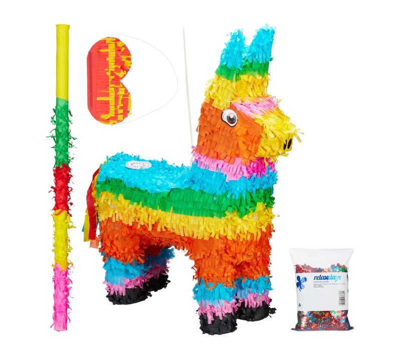Ensemble De 4 Piñatas Lama