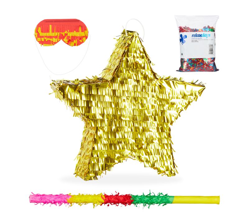 Ensemble De 4 Piñatas Étoile