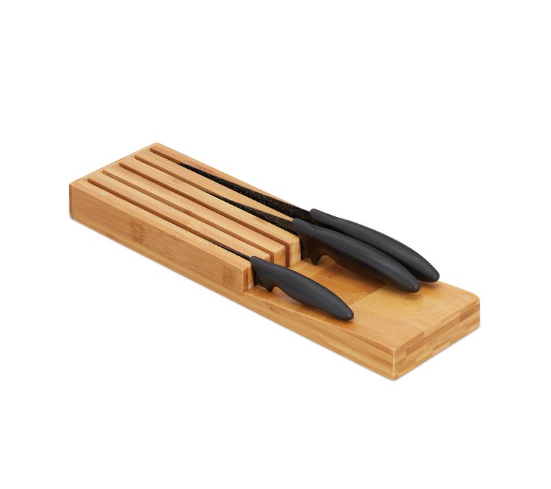 Range Couteaux De Cuisine Bambou