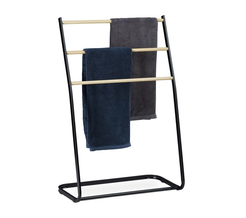 Porte-serviettes Sur Pieds Métal