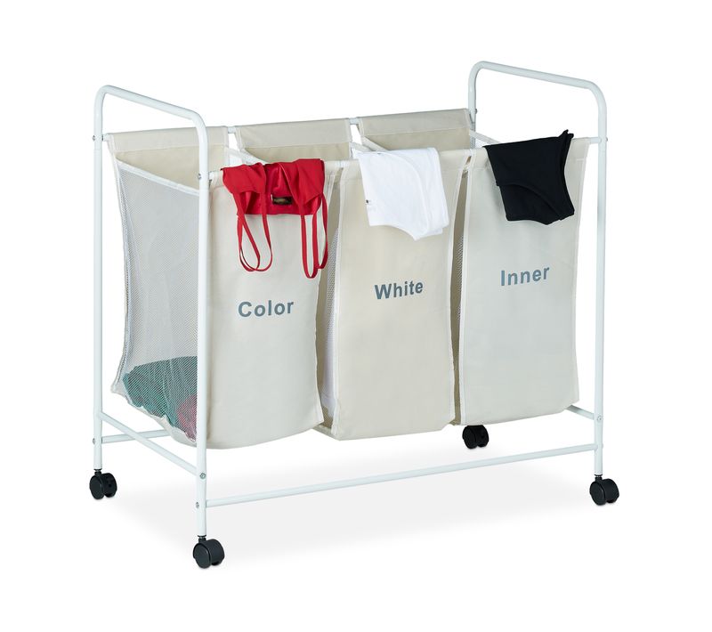 Panier à Linge 3 Compartiments