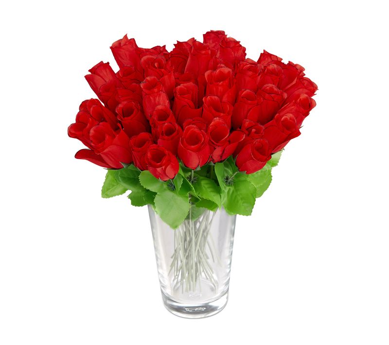 Lot De 288 Roses Rouges En Bouquets