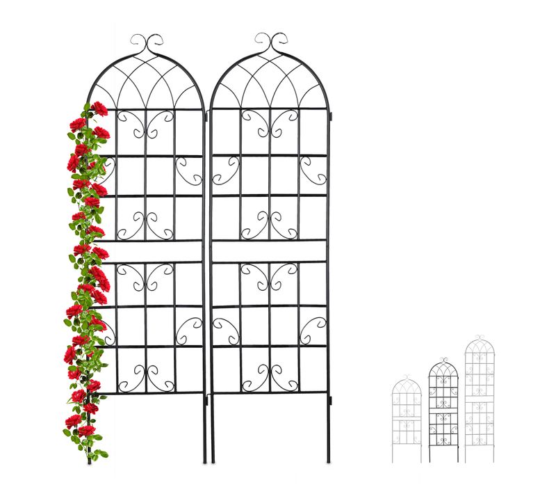 6x Treillis De Jardin Vintage 180 Cm