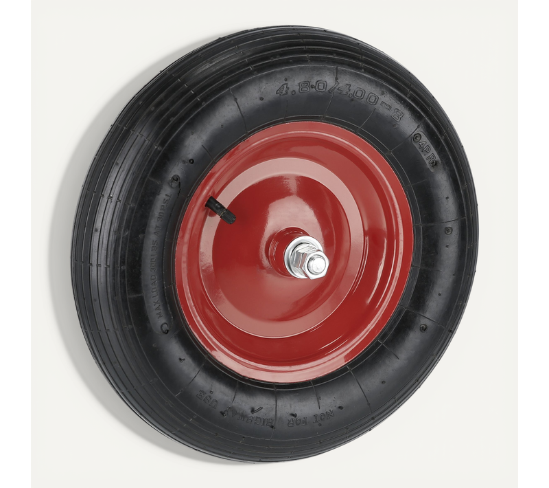 Roue De Brouette Avec Axe 4.80 4.00-8