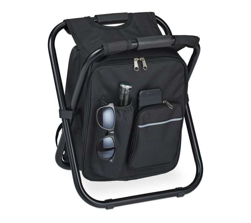 Tabouret De Camping Pliable Avec Poche