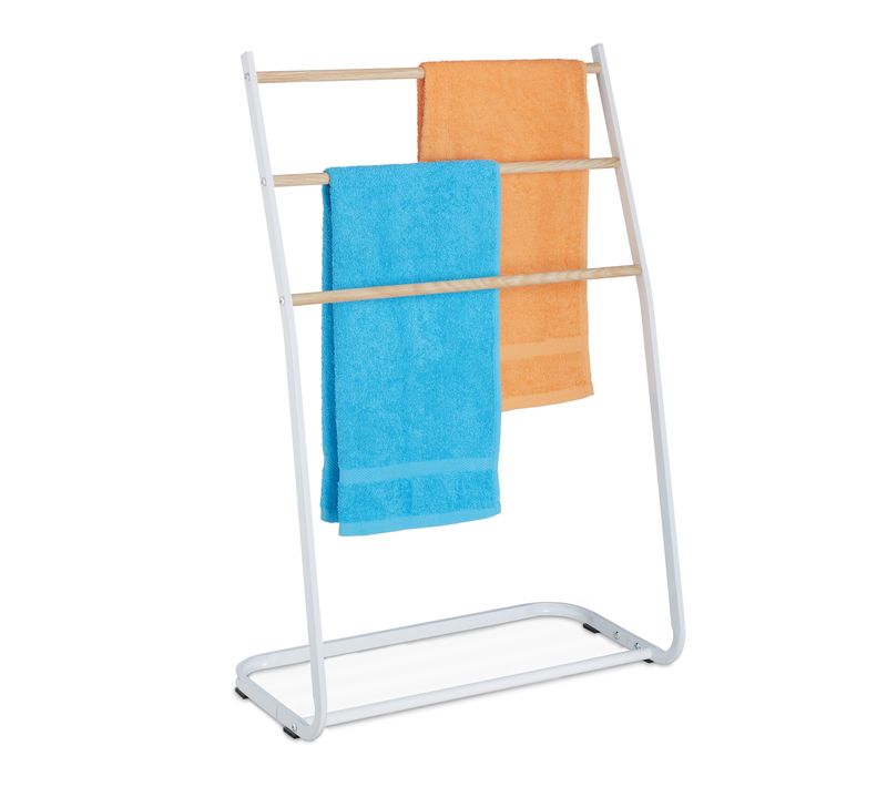Porte-serviettes Sur Pied En Métal