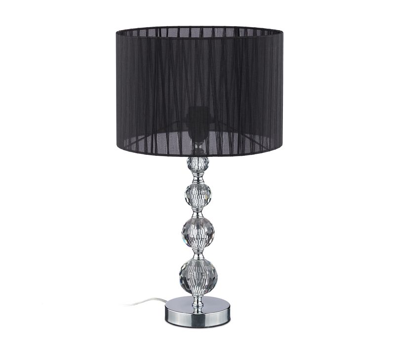 Lampe De Chevet En Noir