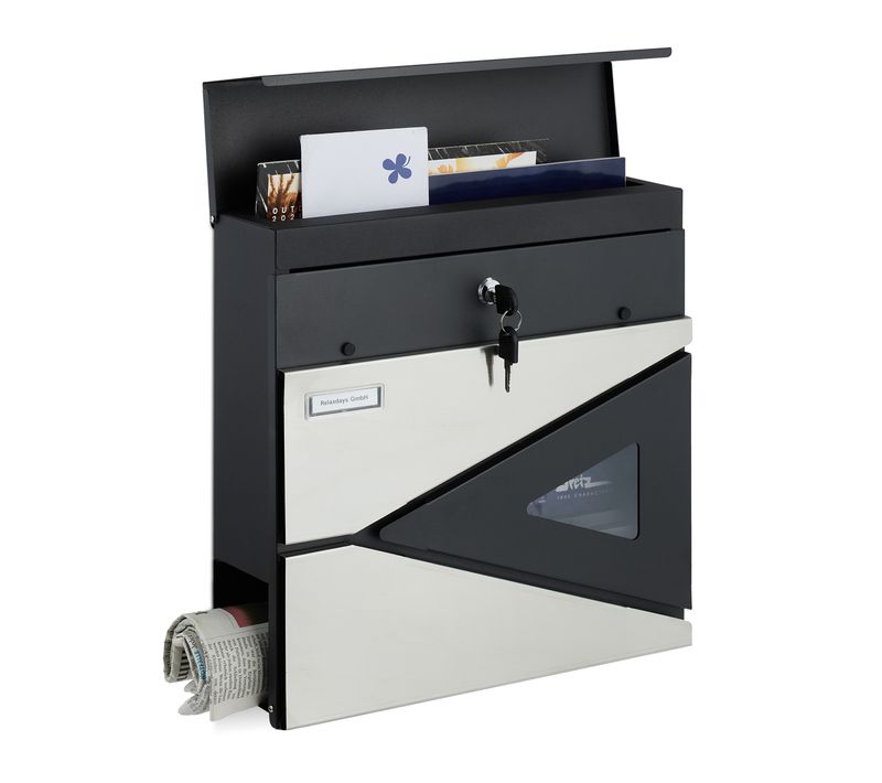 Boîte Aux Lettres Avec Porte-journaux