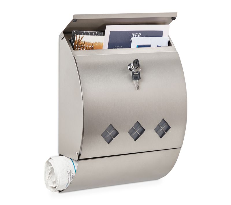 Boîte Aux Lettres Avec Porte-journaux