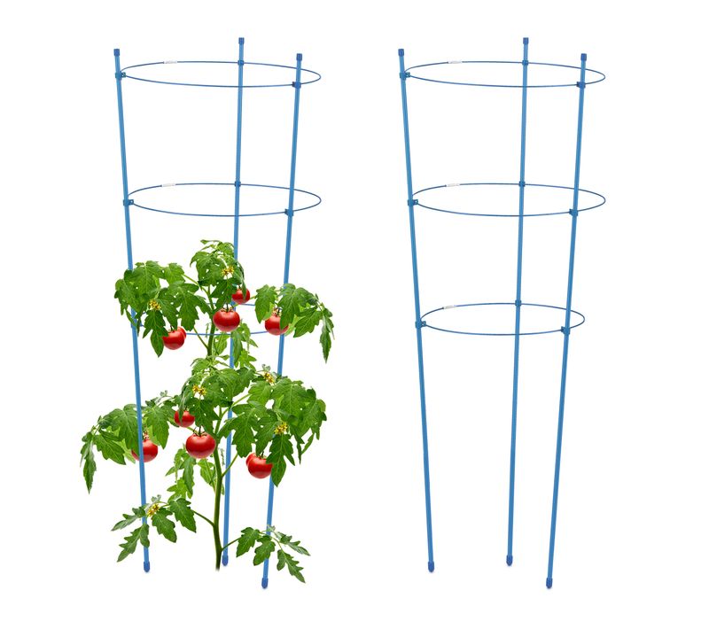 Tuteurs à Tomates Lot De 2, 76 Cm