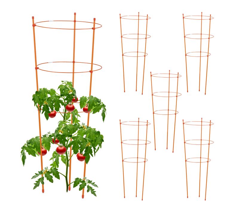 Tuteurs à Tomates Lot De 6, 76 Cm