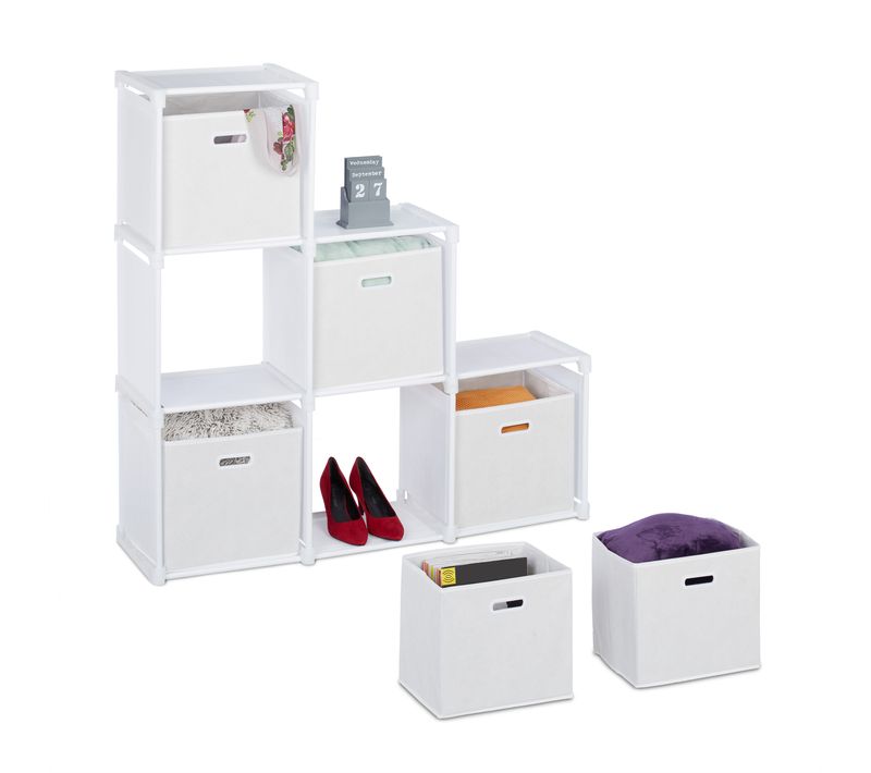 Étagère Blanche 6 Compartiments