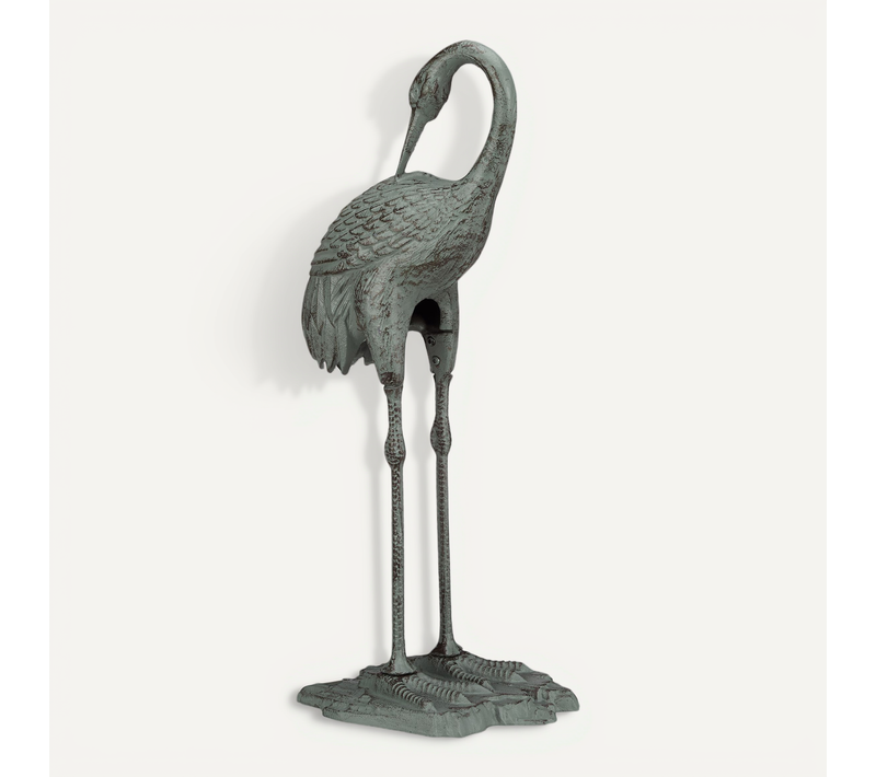 Décoration Jardin Grue Cendrée Lot De 2