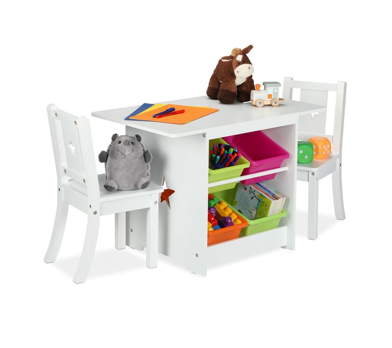 Set De 3 Pièces De Mobilier Pour Enfants