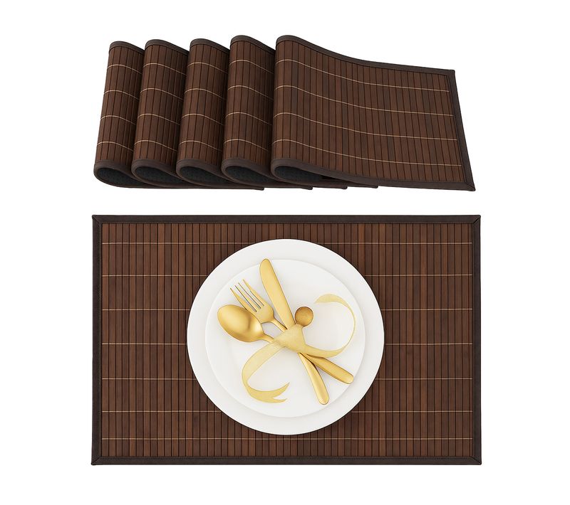 Set De Table En Bambou Lot De 24