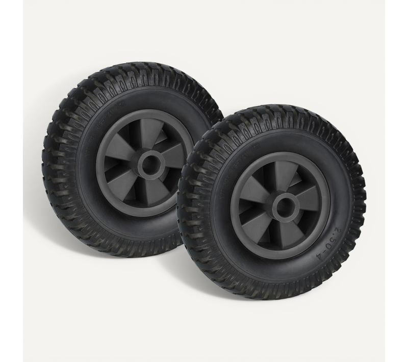 Roue De Brouette 2.50-4 En Lot De 2