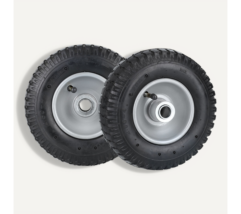 Roue De Brouette 2.50-4 En Lot De 2