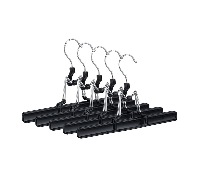 Lot De 25 Cintres-pinces En Noir