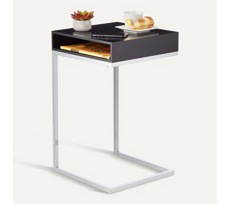 Table D’appoint En Forme De C