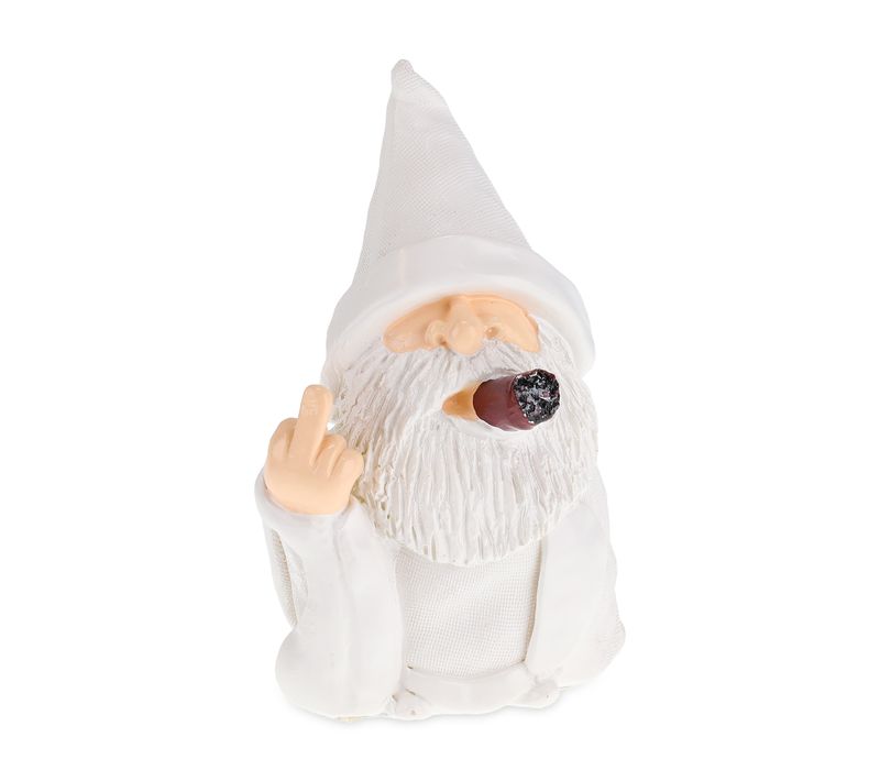 Nain De Jardin Blanc Impoli