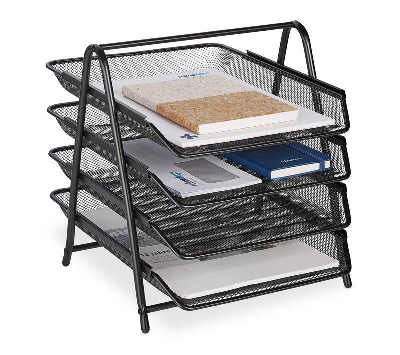 Range-documents Avec 4 Compartiments