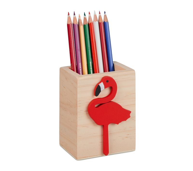 Pot à Crayon Flamant Rose