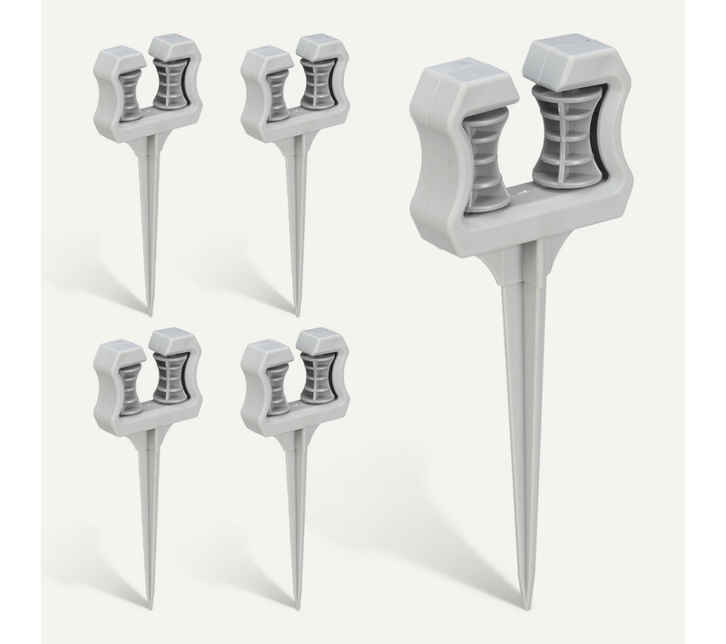 Support Pour Tuyau En Lot De 5